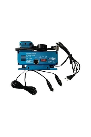 Bay 220 Volt-12 Volt 250 Psi Geniş Uygulama Yelpazesi Kompresör Lastik Hava Şişirme Oto Pompası Najmaddin Standart