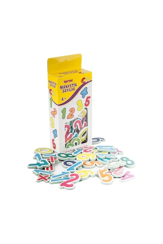 Diytoy Manyetik Sayılar Ve Şekiller 51 Parça Eğitici Öğretici Set