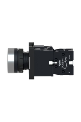 Schneider electric XA2EW31B1 Beyaz ışıklı yaylı buton- Ø22 - - 24