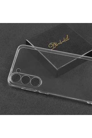 Zore Samsung Galaxy S23 Plus Uyumlu Omsy Süper Silikon Kılıf-renksiz