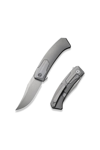 We Knife Shuddan Titanium Gray Kamp Çakı Gri