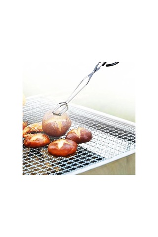 Kosona Uzun Saplı Paslanmaz Çelik Barbekü Kolu, Islak Yemekleri Ters Çevirirken Elleri Korur, Ev Ve Dış Mekanlarda Kullanım İçin Uygun Çok Renkli