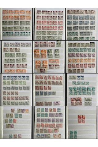 Helvetia İsviçre Pul Koleksiyonu Albümü 300 Adet - Yabancı Pul 064