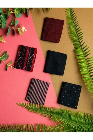 Nosko Uzun Çoraplar 5 Çift 13592441 Kırmızı