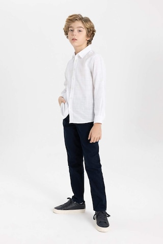 Defacto Erkek Çocuk Düz Paça Gabardin Pantolon X4224a626spnv146 Lacivert-nv146