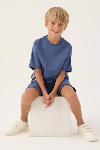 Rolypoly Yazlık Şort Ve Tişört Takımı 211442295 Mavi