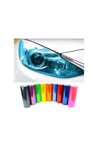 Aksesuar Far Stop Filmi Açık Siyah 1mx30cm