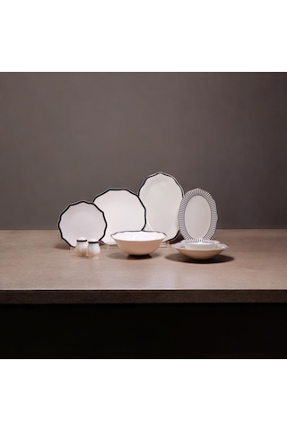 Maxx Doria Star Piano 12 Kişilik 58 Parça Yemek Takımı Pa2026