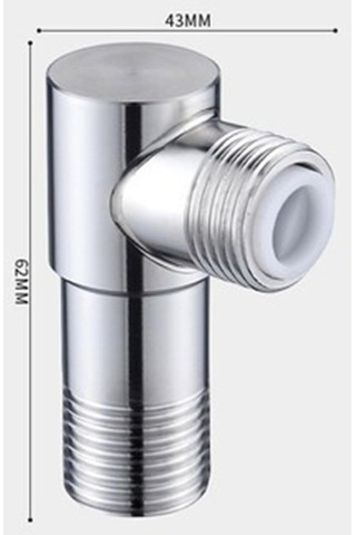 Suntek G1/2 İplik Anahtarı Vana Su Akış Musluk Vanası Tamir