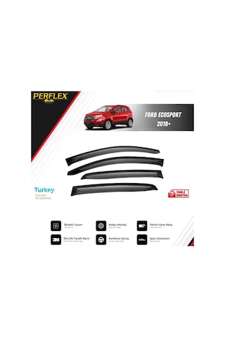 Cam Rüzgarlığı V2 Düz Ford Ecosport 2018+