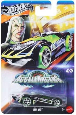 Hot Wheels Silver Series Acceleracers Gdg83 977k 5'li Set Çok Renkli
