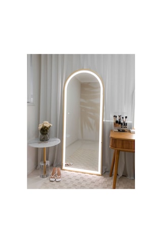 Enc Home Ledli Boy Aynası 180x60 Sarı Enc Home Ledli Boy Aynası 180x60 Sarı