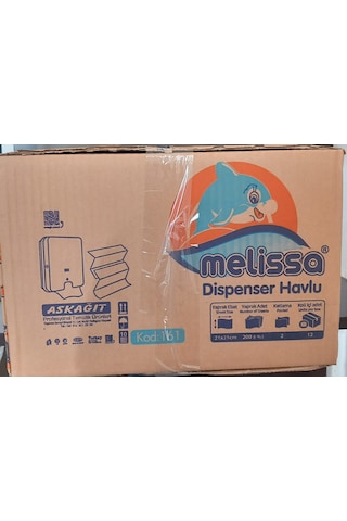 Melissa Dispenser Havlu 12 x 200'lü