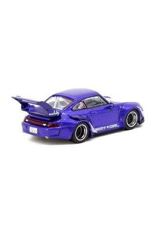 Tarmac Works 1/64 Rwb 993 Army Gırl Blue