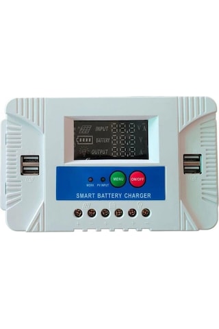Powermaster Pm-30a Dijital Otomatik Solar Güneş Enerjisi Şarj Regülatörü Voltaj Kesme Özellikli