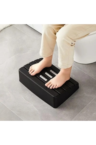 Wondernest Silindir Ofis Masası Masaj Liken Footrest Dışkı Beyaz Ayak Desteği Vn Beyaz