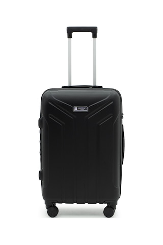 Cotpoly Home Petra Lüx Abs Orta Boy Valiz 65 Cm Siyah