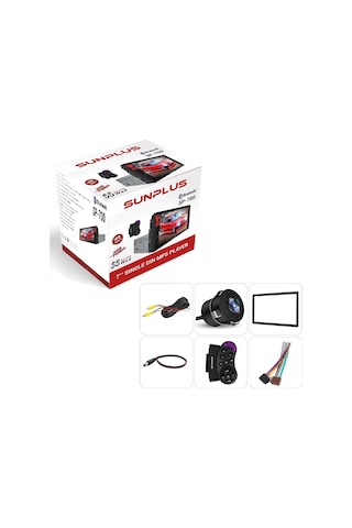 Sunplus Sp-700 Tofaş Double Teyp 7 İnç 4x55 Watt Mirrorlink