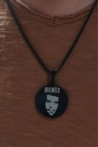 Deniz Gezmiş Çelik Kolye Erkek Kadın 553293180 Çelik