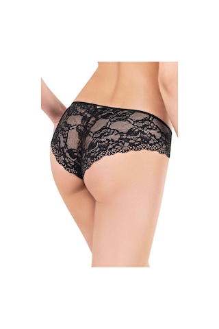 X Lady Siyah Dantelli Kadın Külot 1648 001