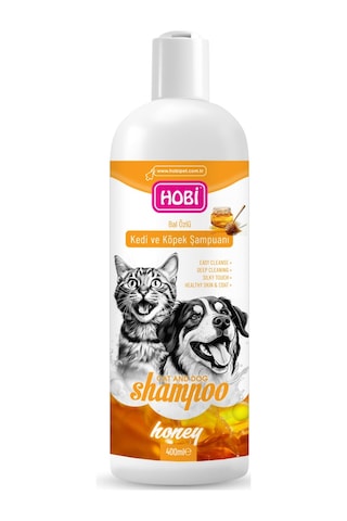 Hobi Bal Özlü Kedi Köpek Şampuanı 400 ML