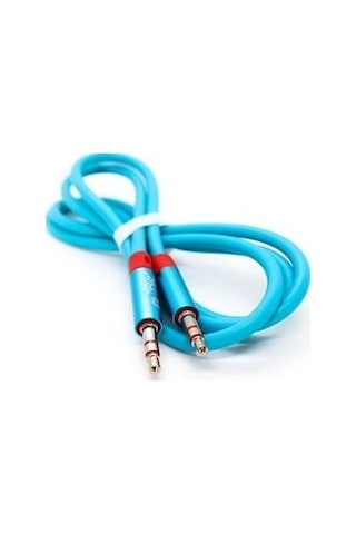 Winex AX42 Gfz 3.5 MM 1 M AUX Kablo  Mavi