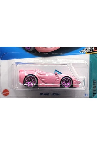 Barbie Extra Pink Hot  Wheels Tekli Arabalar 1/64 Ölçek Metal Oyu