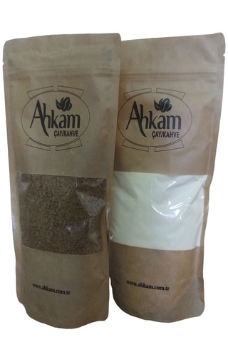 Ahkam Coffee Gold Granül Kahve 1 Adet 200 Gr'lık / Süt Tozu 1 Adet 400 Gr'lık Çözünebilir