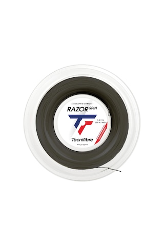 Tecnifibre Bob Razor Spin Siyah 16/1.30 200m Rulo Kordaj