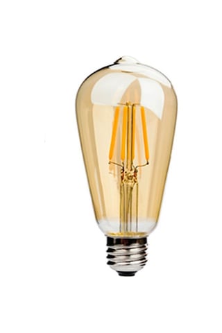 Cata 6w E27 2700k Amber Renk Rustik Led Ampul Ct-4350