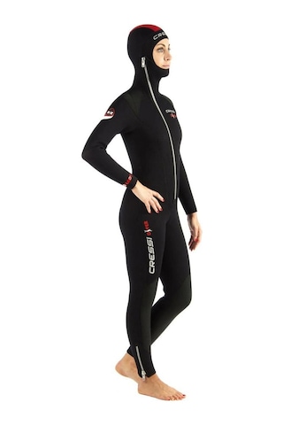 Cressi Diver Lady 5 Mm Dalış Elbisesi Siyah