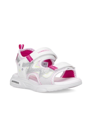 Lumberjack 101985347 5m Genpal 5fx Filet Kız Çocuk Düz Sandalet Beyaz Beyaz