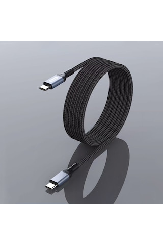 Go-des Gd-uc639 Type-c To Type-c Pd Hızlı Şarj Kablosu 60w 3m Siyah Siyah