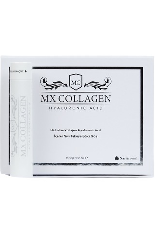 Mx Collagen Hyaluronic Acid Balık Kolajeni 30 Ml X 10 Şişe