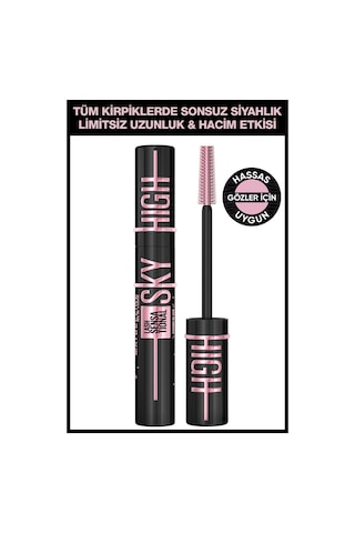 Maybelline New York Lash Sensational Sky High Cosmic Black Maskara