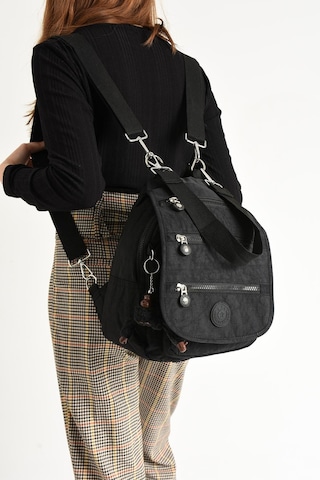 Ultra Hafif Kadın Sırt Ve El Çantası Siyah Model: 571-5a - Siyah