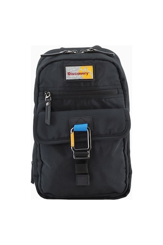 Discovery Icon Rfıd Korumalı Sürdürülebilir Sling 8l Kapasiteli Unisex Omuz Çantası Siyah 1
