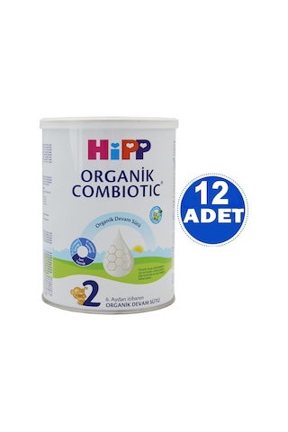 Hipp Organik 2 Devam Sütü 350 G 12 Adet