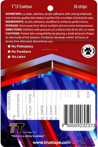 True Tape Supertape Protez Saç Bandı Oval 1LF 2.5 CM x 7.5 CM