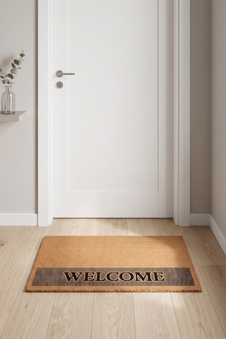 Villadia Home Textile Kapı Önü Paspası Kaymaz Taban Dekoratif Paspas Ev Giriş Antre İç Ve Dış Mekan Paspası 45x70 Cm 14ypycoco