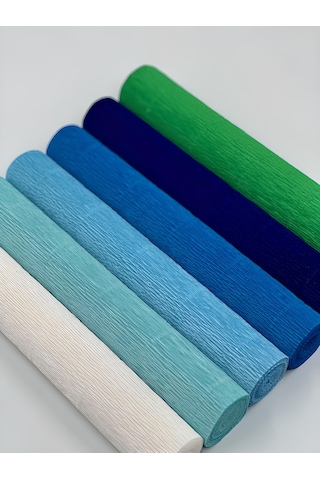 Roco Paper İtalyan Krapon Kağıdı Set Blueberry 180 Gr - 25x125