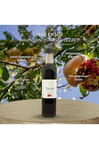 Turan Bal ve Yöresel Nar Ekşisi 250 ML