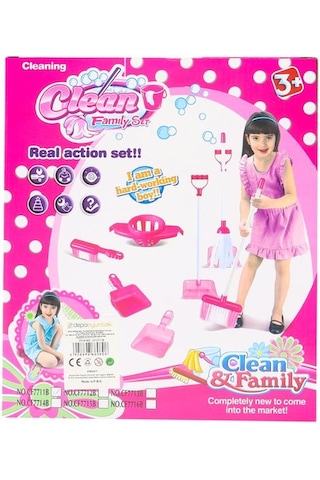 Pembe Kutulu Temizlik Seti