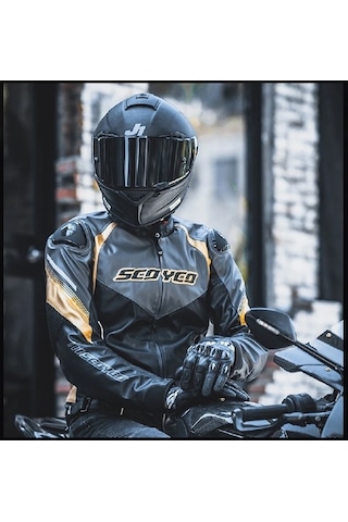 Scoyco 4 Mevsim Mont Jk187 Gold - 3xl