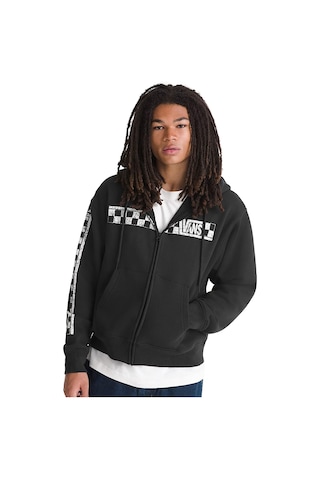 000wt2blk1-r Vans Vans Racing Full Zip Erkek Ceket Siyah 000wt2blk1-r