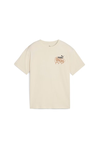 Puma Mıd90s Graphıc Iı Genç Tişört 688465 87 Beyaz