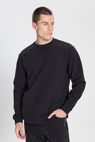 Wrangler Regular Fit Normal Kesim Bisiklet Yaka %100 Pamuk Siyah Sweatshirt W242501001 Siyah