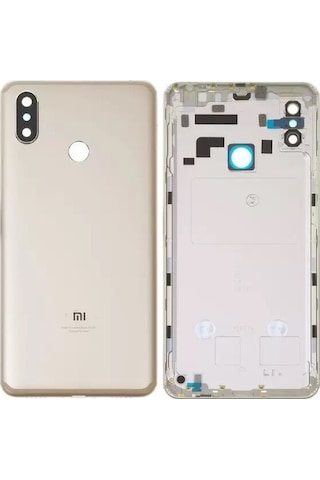 Xiaomi Mi Max 3 Boş Kasa Arka Kapak Pil Batarya Kapağı