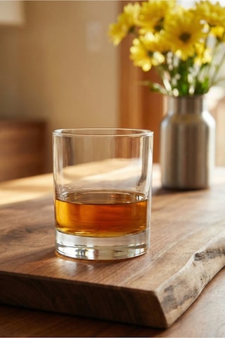 Lav Ada Cam Viski Bardağı 6'lı 320 ml (Meşrubat/Kokteyl Bardağı )