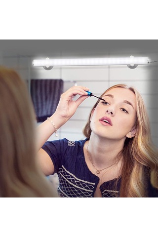 Neoglint Taşınabilir Led Ayna Işık Vanity Işıklar Dokunmatik Beyaz